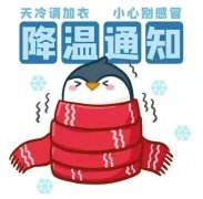 寒潮来袭！明早鲁西北和鲁中地区最低气温或降至-8℃